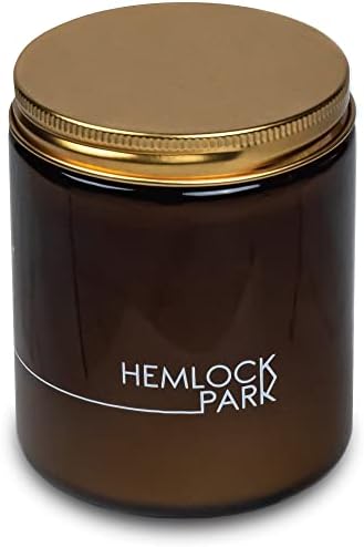 Hemlock Park Classic Cotton Wick Candle artesanal com cera natural de coco e óleos essenciais