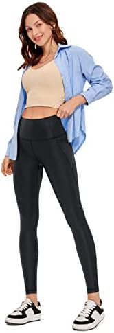 Crz Yoga Womens Butterluxe Leggings 25 / 28 '' - Calças de ioga de ginástica de cintura alta com bolsos macios