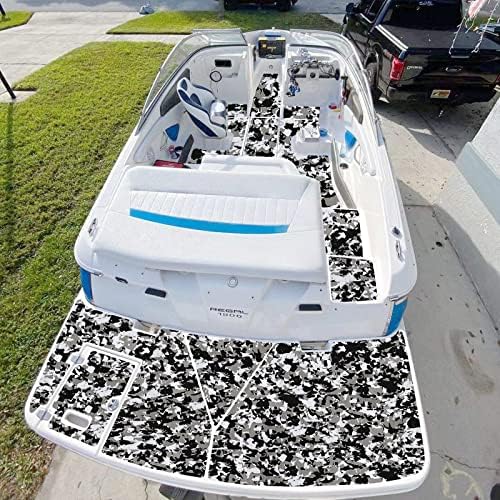 Piso de barco de espuma EVA piso de barco sem deslizamento 94,5 x 23,6 Camouflage Marine Flooring tape