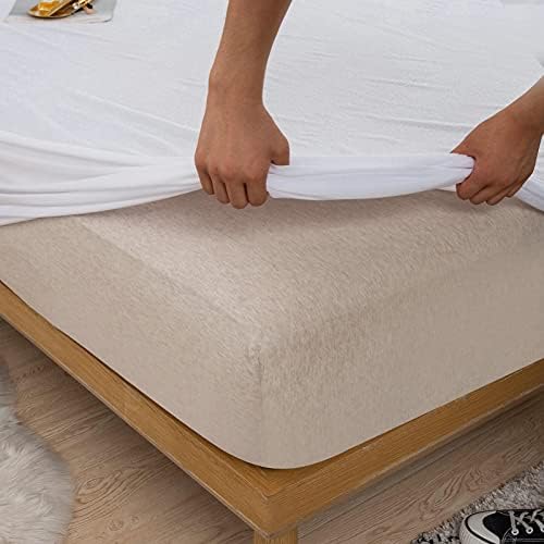 Protetor de colchão King Split à prova d'água para camas ajustáveis ​​Bamboo Terry MatressProtector Cobertão