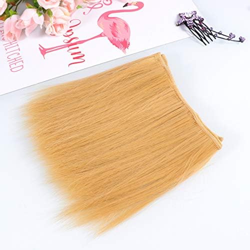 Alremo Xinghuang - 5 PCs 15 cm de cabelos de boneca resistentes ao calor Extensões de cabelo de cabelo