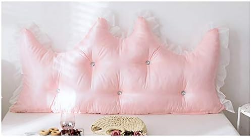 CCLZ Lace Princess Bed Cedge Pillow, Grande Backrest de seda de gelo Leitura de travesseiro de cunha