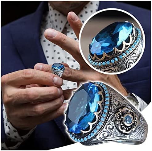 Anéis de dedo completo para mulheres anel redondo anel grande anel de diamante de diamante anel