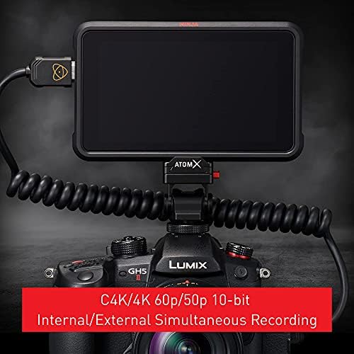 Panasonic lumix gh5m2, 20,3mp Mirrorless Micro Four Thirds Câmera com transmissão ao vivo, 4K