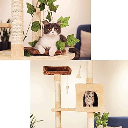 Condomínio de árvore de gatos haieshop pós post pós -gato torre casas de cama sofá de pet pate pata