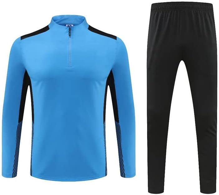 Formd Stand Collar Half-Zip Sweetshirt Conjunto de outono e inverno Treinando campanha de roupas de treinamento