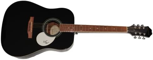 Donald Fagen assinou autógrafo em tamanho grande Gibson Epiphone Guitar Guitar b W/ James Spence