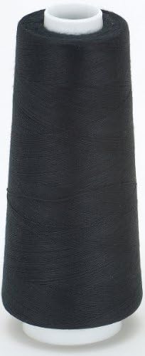 Coats Surelock Overlock Thread 3.000yd, preto