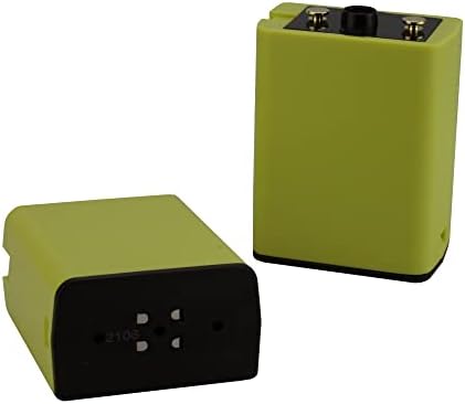 2 pacote bendix king laa0139 bateria de molusco aa para lpx, lph etc laa125- amarelo