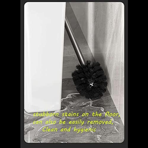 Escova de vaso sanitário e suporte, pincel e suporte do vaso sanitário, escovas de vaso sanitário para banheiro
