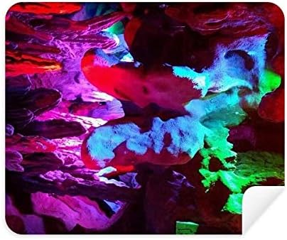Colorido Karst Cave Photography Cleaning Ten Scel Cleaner 2pcs Camurça tecido