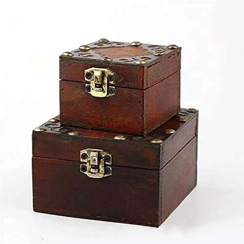 Gretd 20pcs Antigo Ferro de Ferro de trava de captura para jóias vintage Caixa de fivela da caixa de jóias