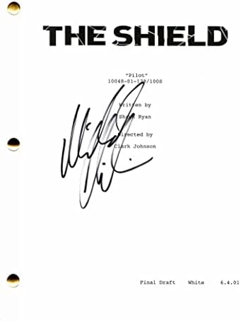 Michael Chiklis assinou autógrafo The Shield Full Pilot Script - American Horror Story