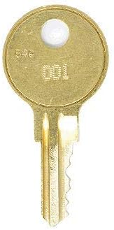 Artesanato 338 Chaves de substituição: 2 chaves