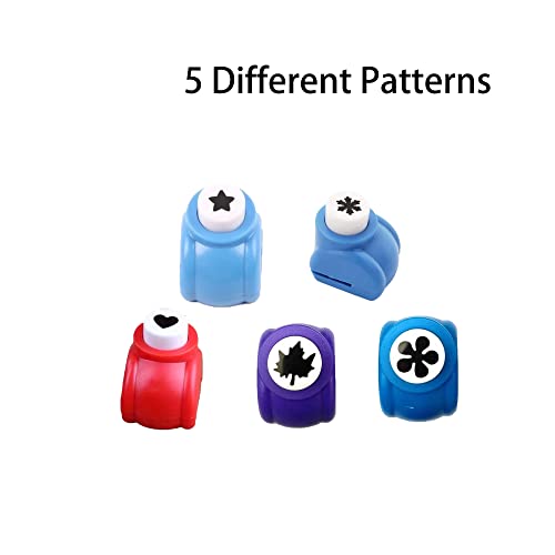 Mini perfuradores de buracos e adesivos de unhas define formas de perfuração de buracos artesanais para adesivos