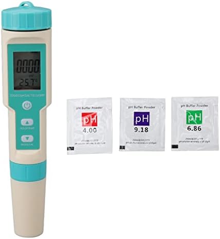 Hztyyier 7 em 1 Testador de qualidade da água, medidor de qualidade da água ORP pH