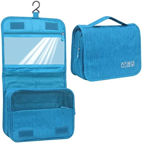 Murana pendurada bolsa de higiene pessoal para mulheres viajantes, bolsa de higiene pessoal com