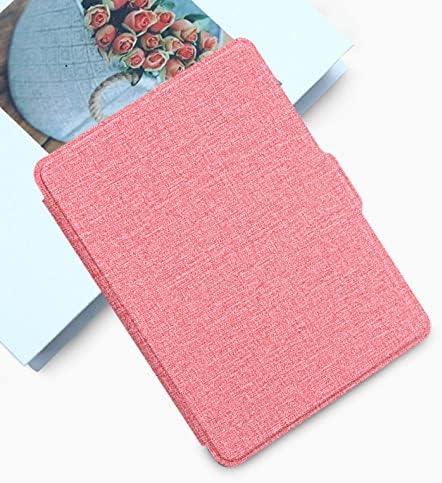 Caso para Kindle Paperwhite-Pink Oxford Design Projeto de capa inteligente à prova de choque com despertar/sono automático, para KPW1-2-3/KPW 4/Kindle-499/558/658/KPW 5, para sy69jl