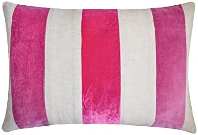 A capa de travesseiro lombar de 12 x16 de rosa decorativo de 12 x16, travesseiro oblongo de retalhos