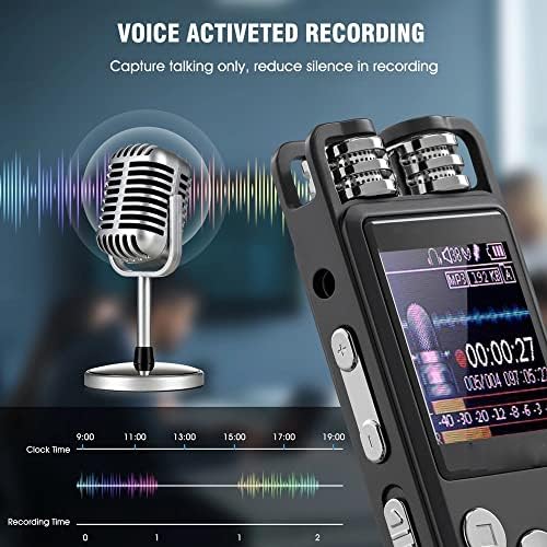TBIIEXFL Voz Profissional Voice Digital Audio Voice Recorder 8GB 16GB 32G USB PEN Non-Stop Recording PCM
