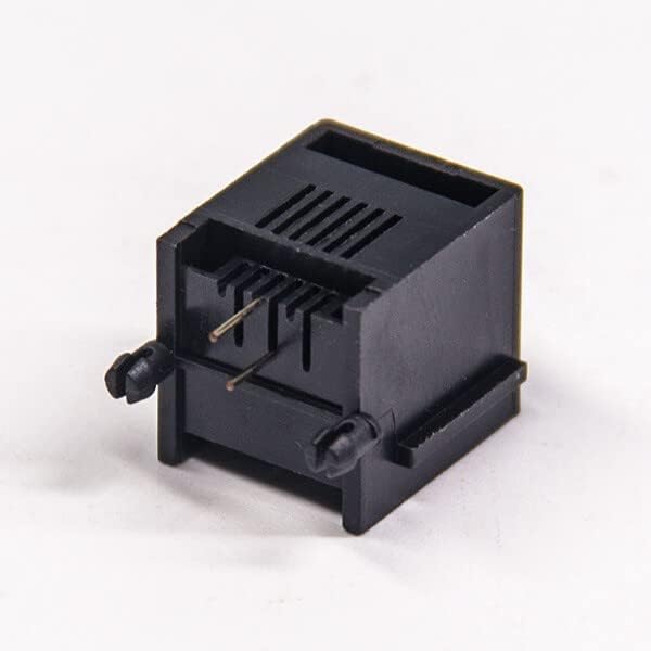 30pcs rj11 6p2c conector ângulo reto Modelar Tipo de mergulho sem campo sem LED