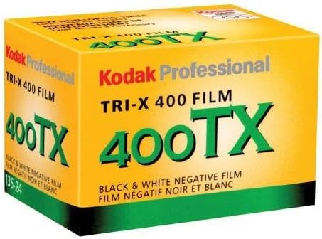 Kodak Tri-X 400TX Professional Black & White Film ISO 400, 35mm, 24 exposições