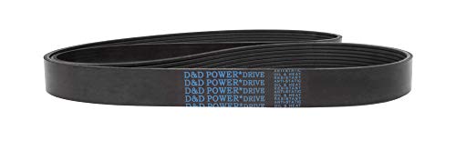 D&D PowerDrive 110J5 Poly V Belt, 5 Band, Borracha