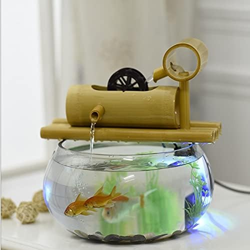 Zyzmh pequeno tanque de peixes de vidro