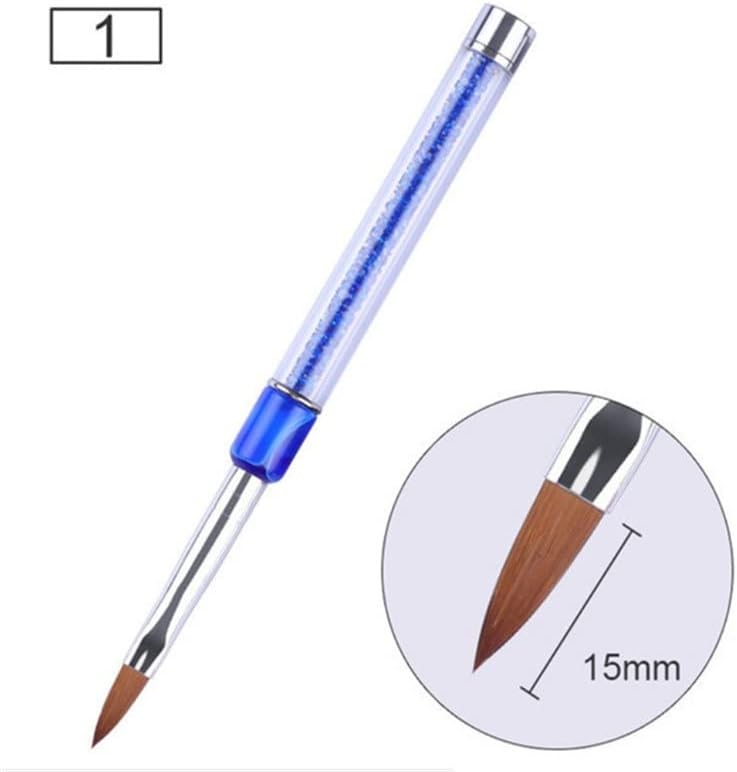 Walnuta Gel Brush Liner pintando caneta desenho acrílico para unhas gradiente de strassle handle uph arte