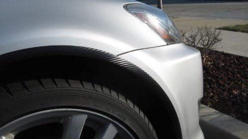 312 Motoramento compatível com Acura ZDX 2010-2012 Molduras de roda de fibra de carbono/molduras de acabamento