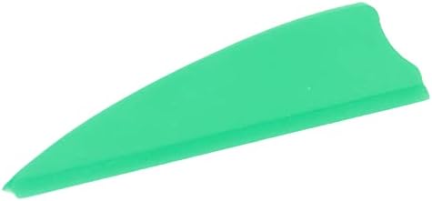 Vingvo Feather Fletching, Material de plástico leve em forma de peso, fácil de usar plástico Fletching