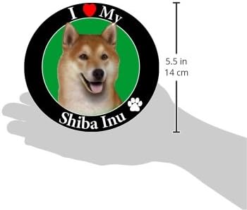 Ímã de carro para animais de estimação de E&S, Shiba inu