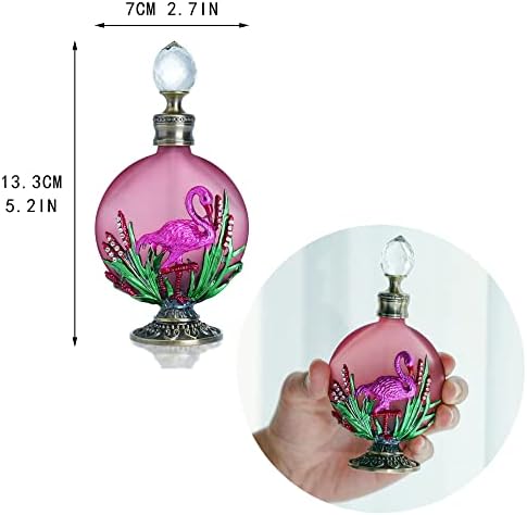 Yu feng rosa flamingo garrafas de perfume vintage