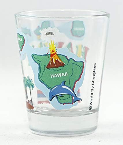 Havaí o Aloha State All-American Collection Shot Glass
