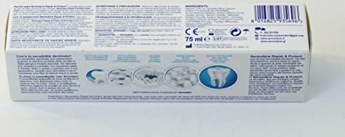 Sensodyne: Reparar e proteger a pasta dentária extra fresca, alimentada por Novamin * 2,53 tubo de onça
