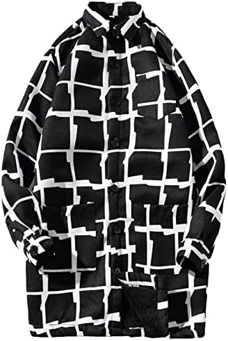 Casaco de trincheira masculina Autumn Winter Fashion Tie tie-dye xeox pavão mangas compridas Mangas de veludo fino Midi Shirt Sobrecote