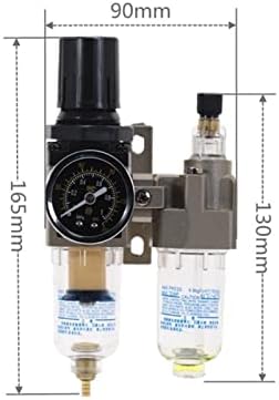Spray Water Connection Compressor Oil filtro Regulador Pneumático Separador de água de duas peças 0-1MPA 150PSI