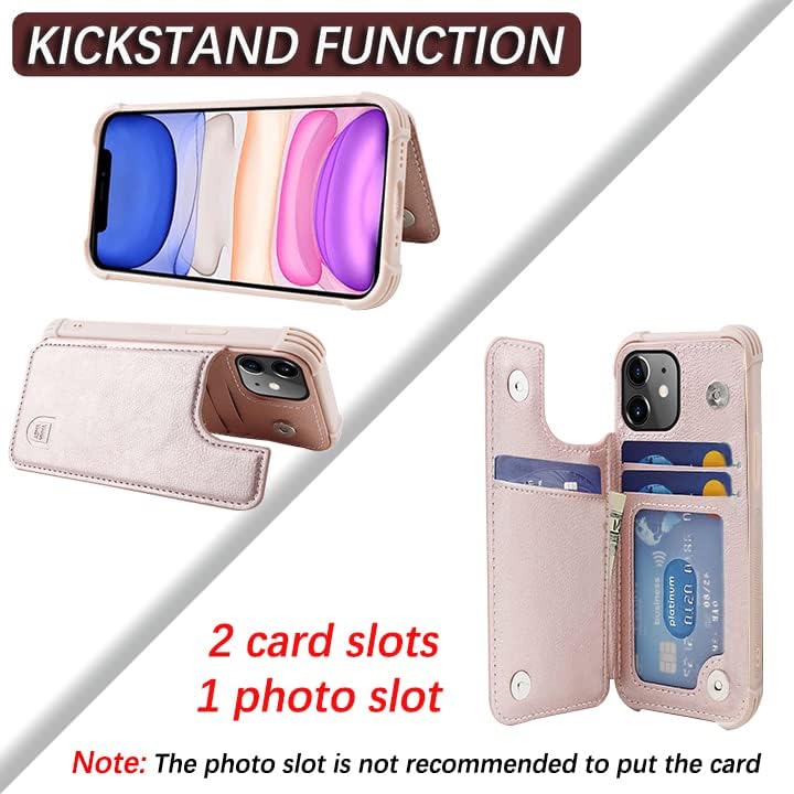 Vanavagy iPhone 11 Caixa de carteira, capa de telefone de fólio de couro FIT MAGNET CAR MOLTE [protetor de tela]