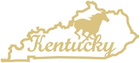 Kentucky Running Horse Cutout inacabado Wood Derby Horse Racing Mdf Shape Canvas Style 2