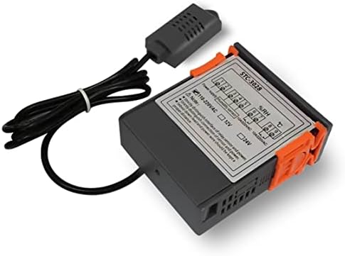 Taidacent STC-3028 Controlador de temperatura digital LED Dois retransmissão Termoregulador Termostato