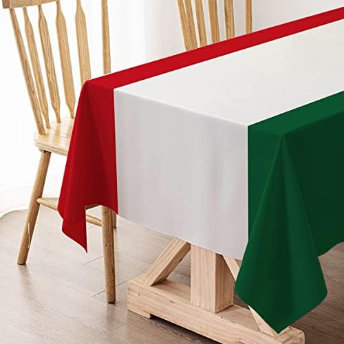 Hafangry Toclagem de mesa italiana para decoração de festa com tema italiana Decoração de casa de cozinha