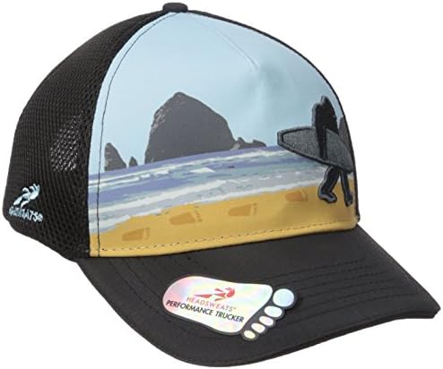 Headsweats Trucker Hat Soft Tech 5 Painel sublimado Bigfoot Surf