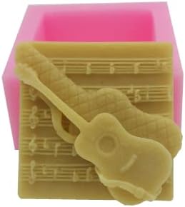 Redxin Musical Instruments Silicone Soap Mold Candle