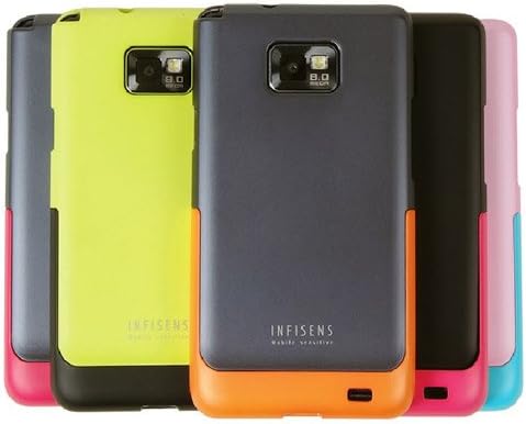 インフィセンス Infecte Slimfit Hard Case para Samsung Galaxy S2 Pink claro ifs-104
