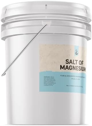 Ingredientes originais puro sal de sal de magnésio puro sal, sem perfume, esfoliante natural e natural