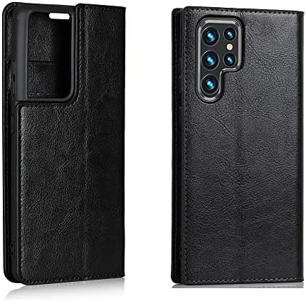 DuGros Leather Skin Flip Wallet Livro Caixa Caixa Caixa para Samsung Galaxy S21 S22 Plus Ultra