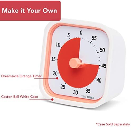 Time Timer Home Mod - 60 minutos Kids Visual Timer Home Edition - Para Ferramenta de Estudo de Suprimentos