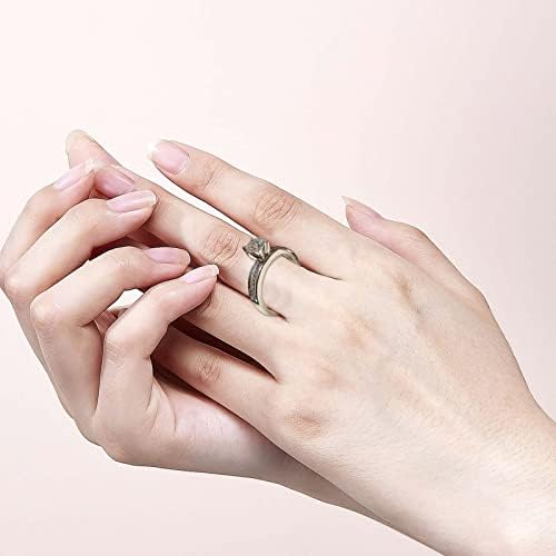 2023 Novo anel de luxo do anel de diamante do dia dos namorados, novo anel criativo pode ser empilhado