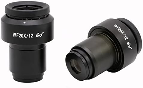 Kit de acessórios para microscópio para adultos microscópio ocular ocular wf20x/12mm altos oculares