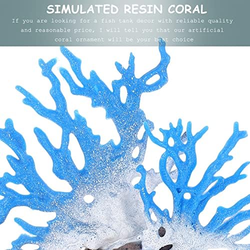 Tehaux 1pc Fish Tank Landscape Simulação Ornamentos de Árvores de Coral Decoração de Aquário